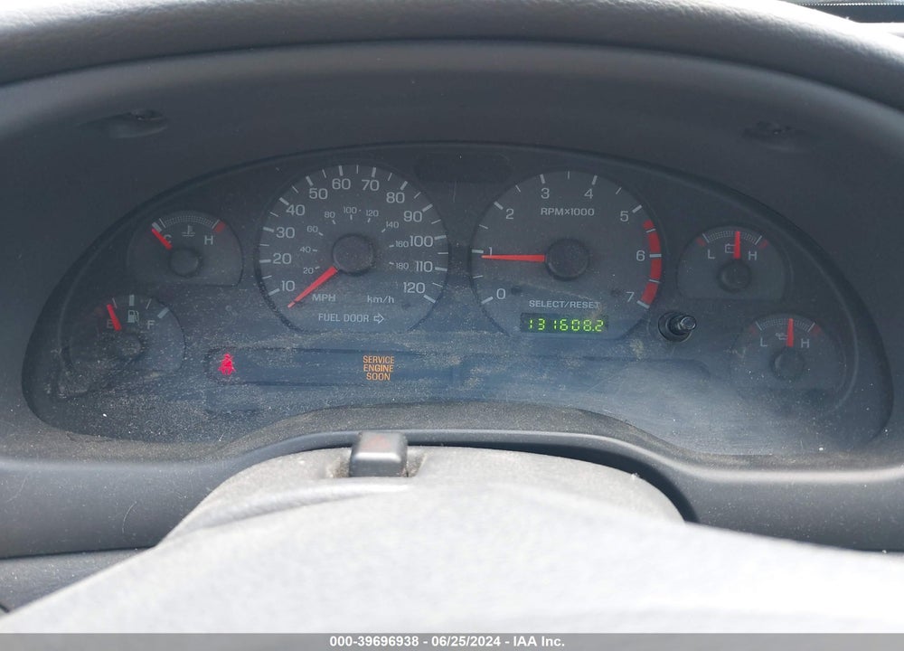 2001 FORD MUSTANG VIN: 1FAFP40411F205069