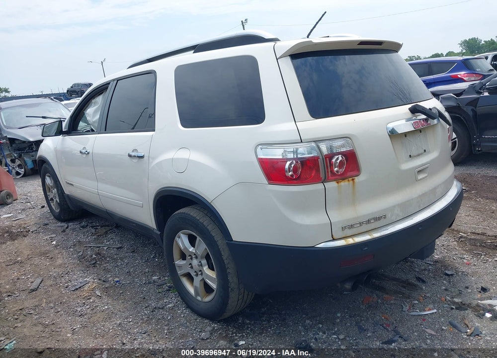 2008 GMC ACADIA SLE-1 VIN: 1GKER13758J195680