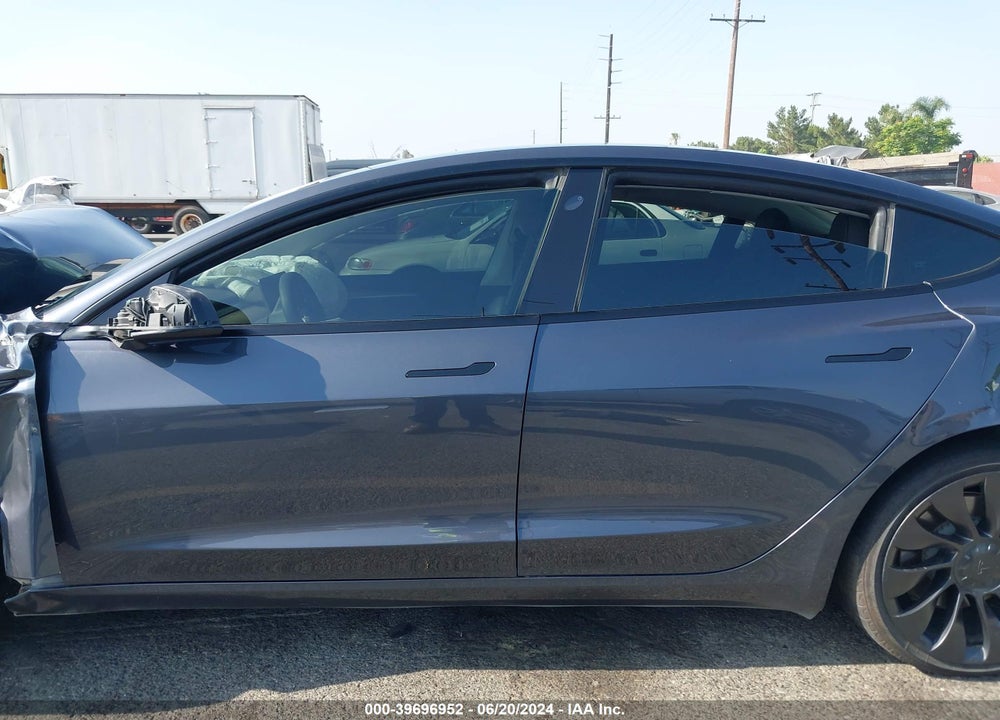 2021 TESLA MODEL 3 PERFORMANCE DUAL MOTOR ALL-WHEEL DRIVE VIN: 5YJ3E1EC1MF094260