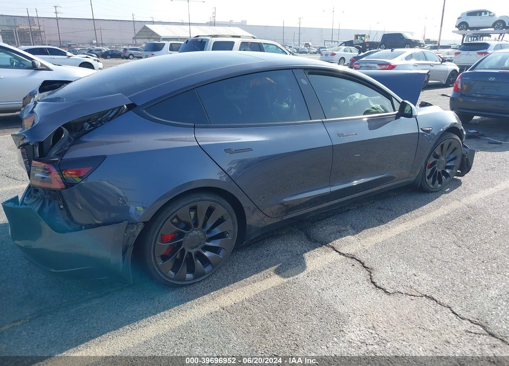 2021 TESLA MODEL 3 PERFORMANCE DUAL MOTOR ALL-WHEEL DRIVE VIN: 5YJ3E1EC1MF094260