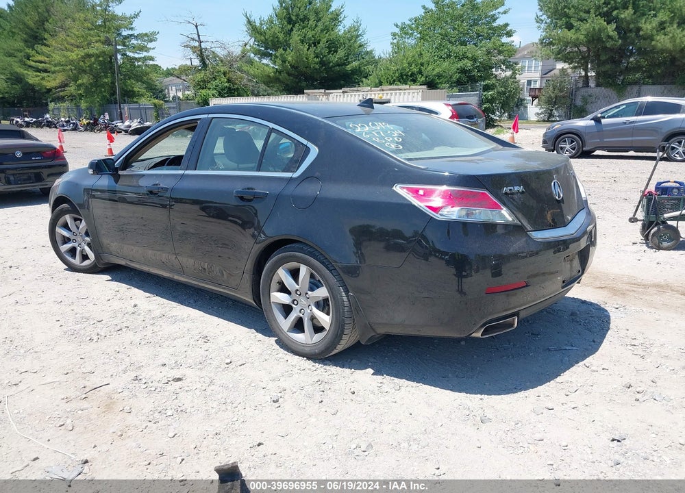 2012 ACURA TL 3.5 VIN: 19UUA8F27CA029890