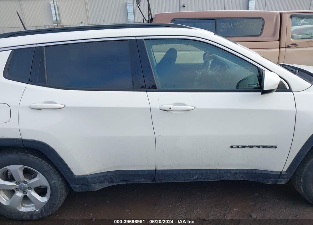 2018 JEEP COMPASS LATITUDE FWD VIN: 3C4NJCBB7JT345520