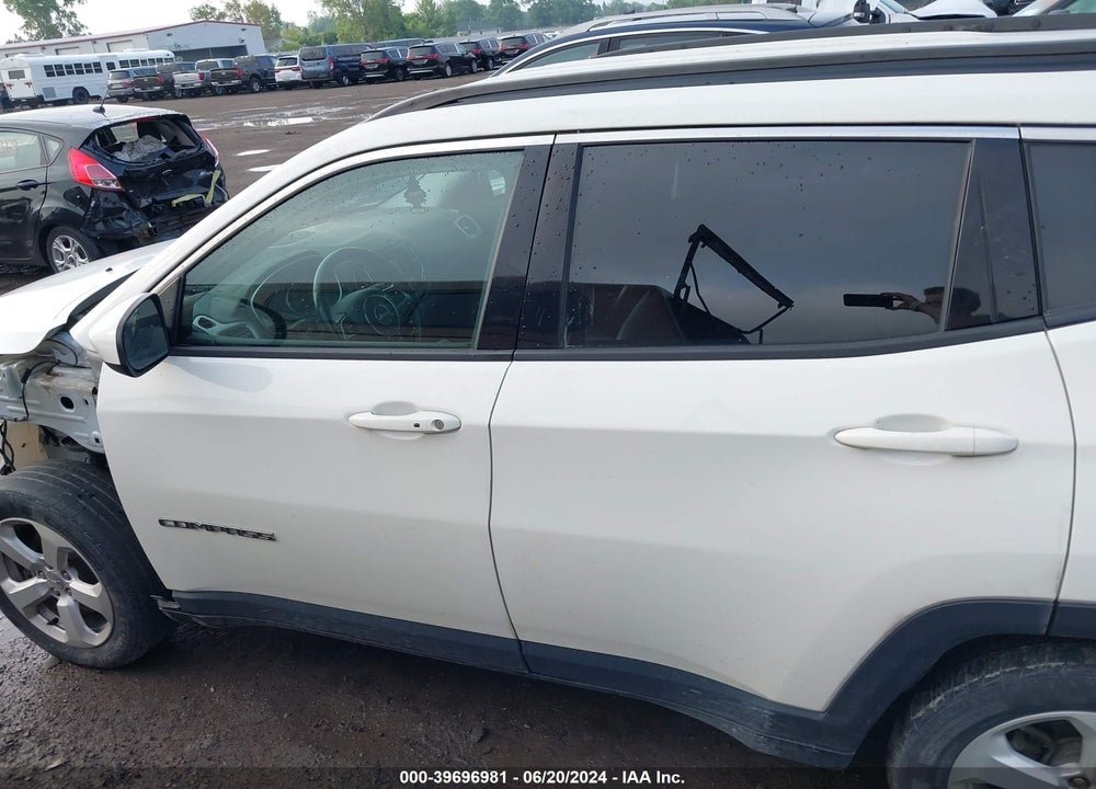 2018 JEEP COMPASS LATITUDE FWD VIN: 3C4NJCBB7JT345520