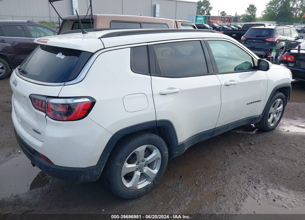 2018 JEEP COMPASS LATITUDE FWD VIN: 3C4NJCBB7JT345520
