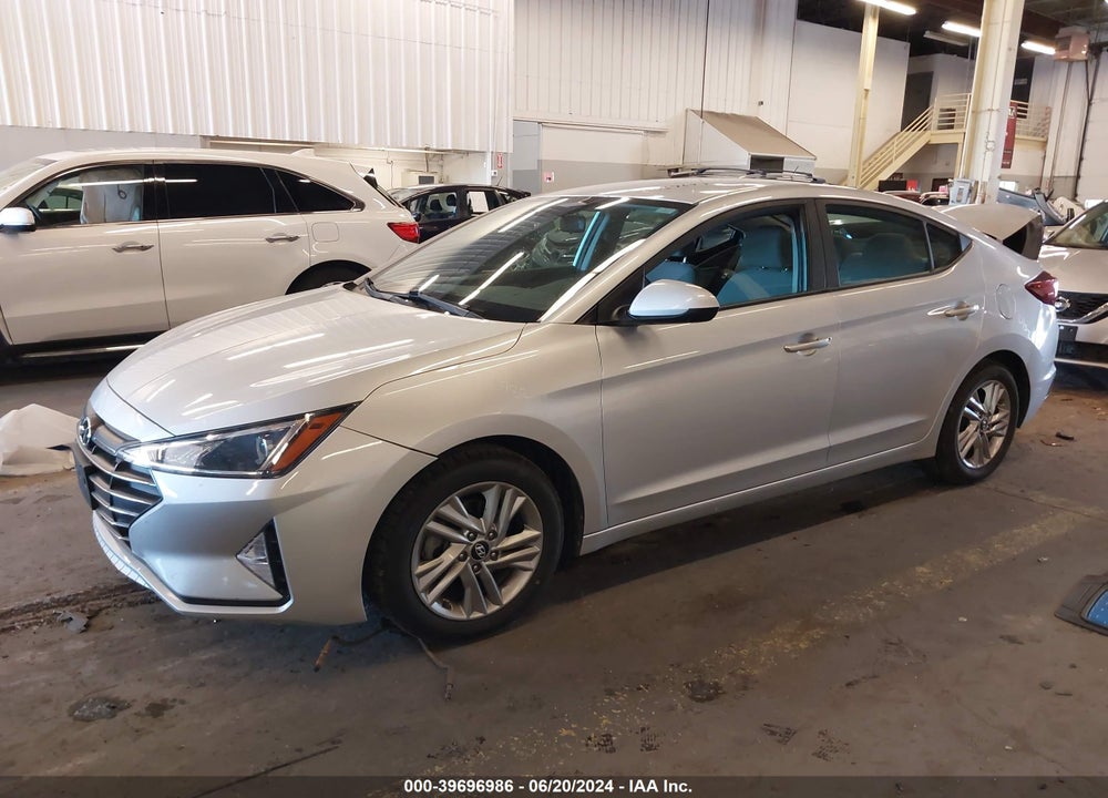 2019 HYUNDAI ELANTRA SEL VIN: KMHD84LF6KU746171