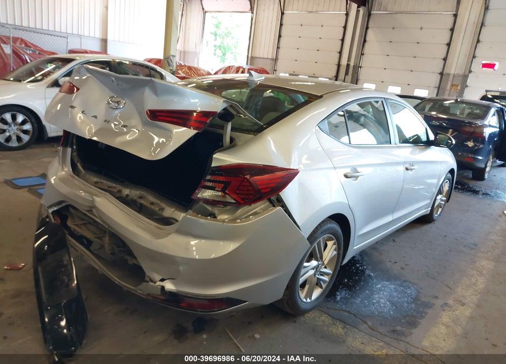 2019 HYUNDAI ELANTRA SEL VIN: KMHD84LF6KU746171