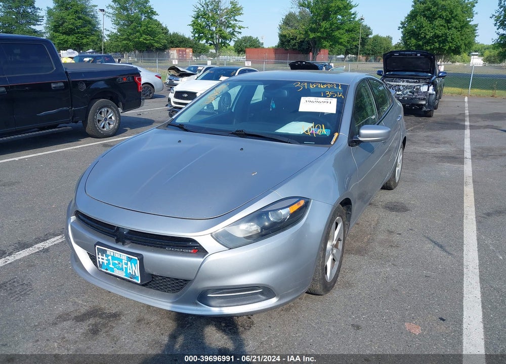 2015 DODGE DART SXT VIN: 1C3CDFBBXFD222215