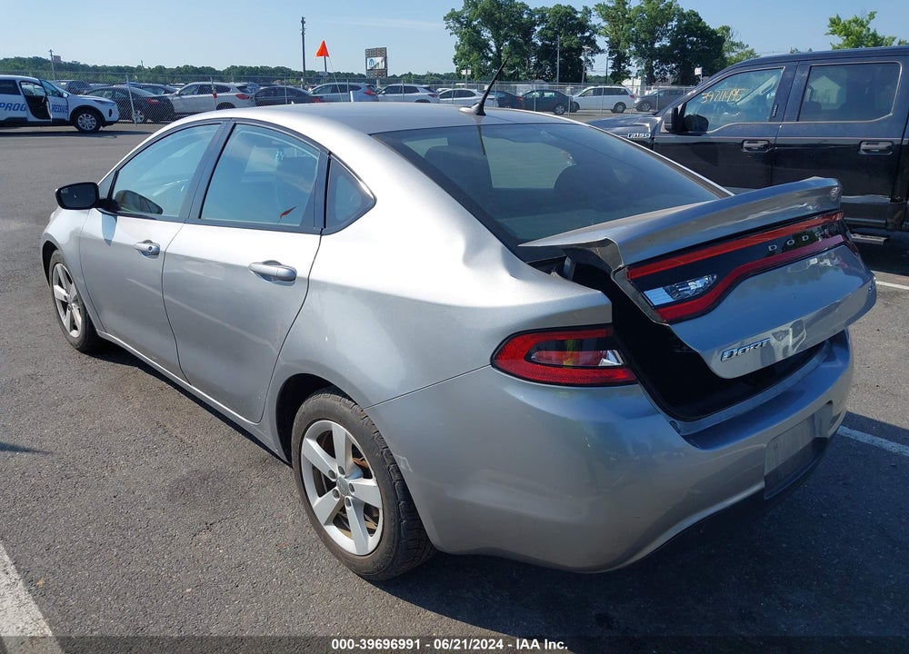 2015 DODGE DART SXT VIN: 1C3CDFBBXFD222215