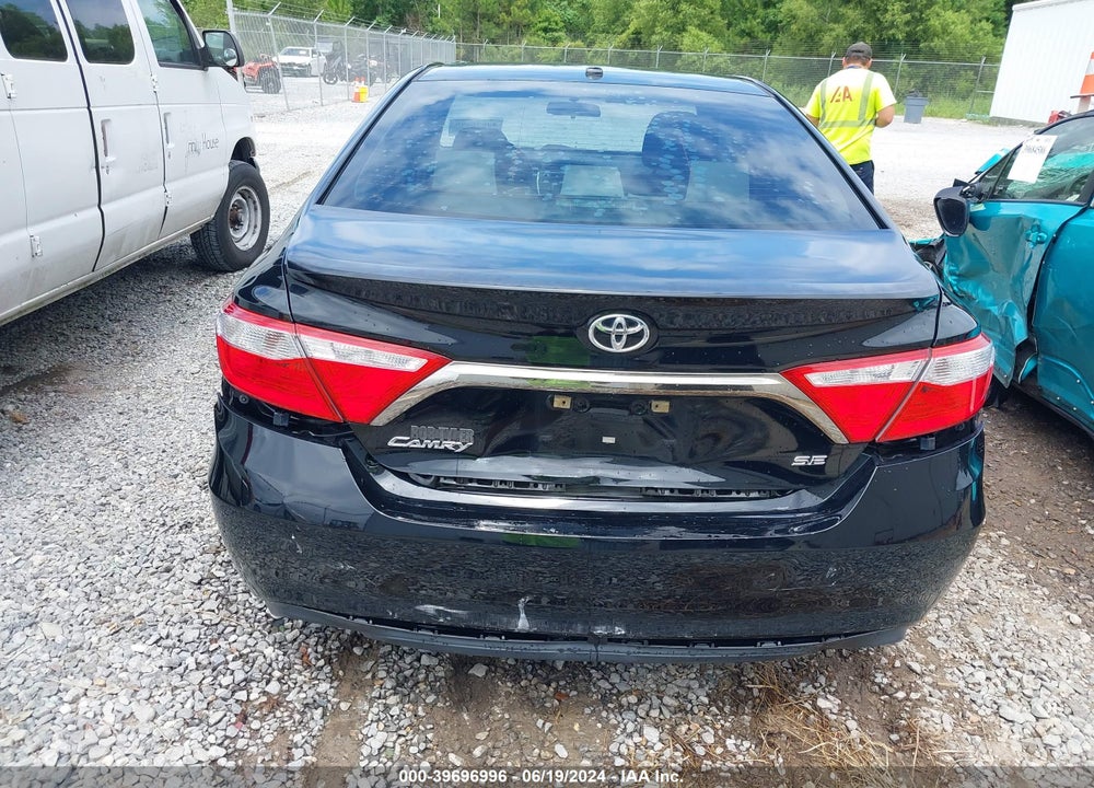 2016 TOYOTA CAMRY SE VIN: 4T1BF1FK9GU186044
