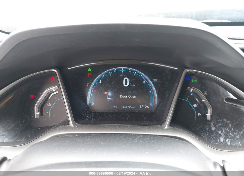 2016 HONDA CIVIC EX VIN: 19XFC2F71GE037724