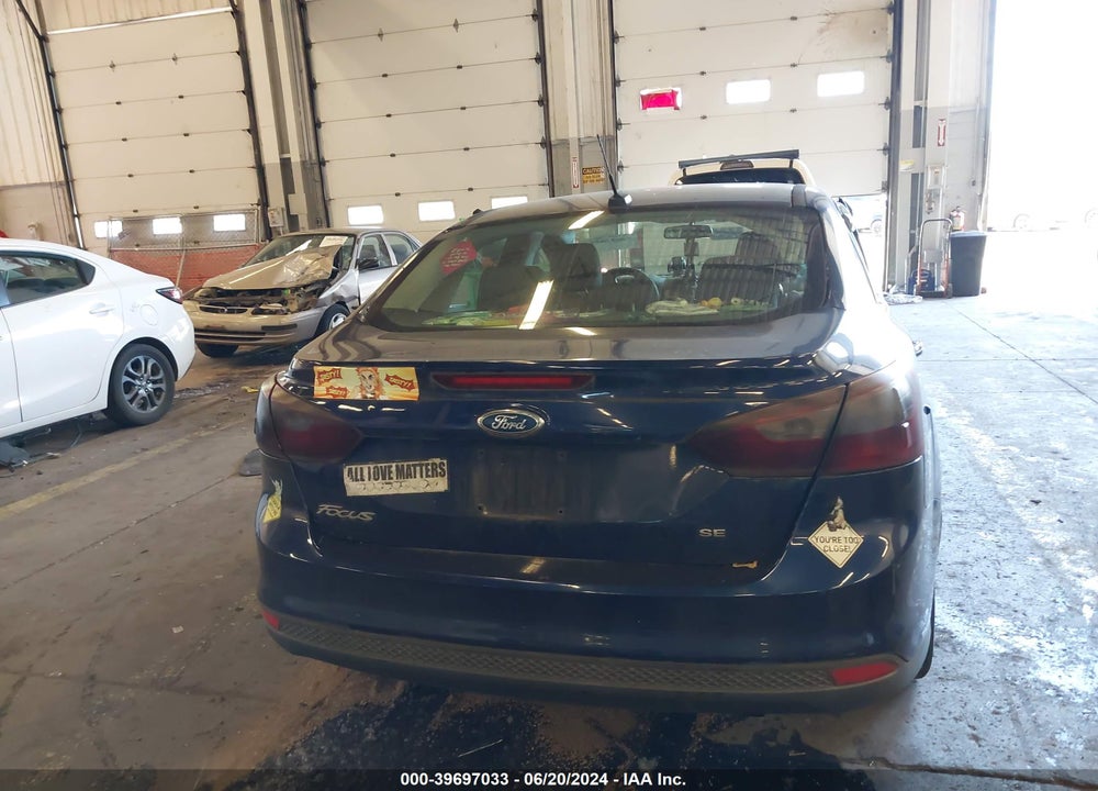 2012 FORD FOCUS SE VIN: 1FAHP3F24CL148363