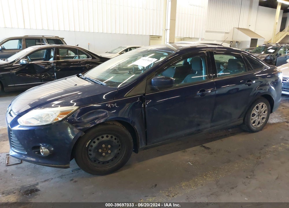 2012 FORD FOCUS SE VIN: 1FAHP3F24CL148363