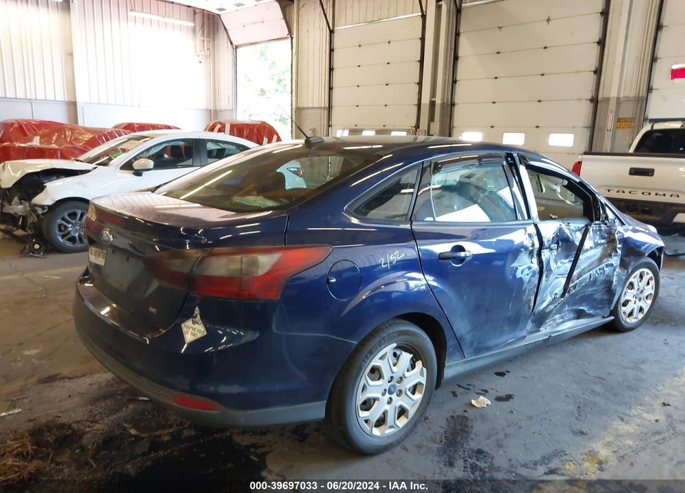 2012 FORD FOCUS SE VIN: 1FAHP3F24CL148363