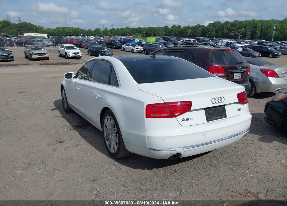 2011 AUDI A8 L 4.2 VIN: WAURVAFD1BN020561