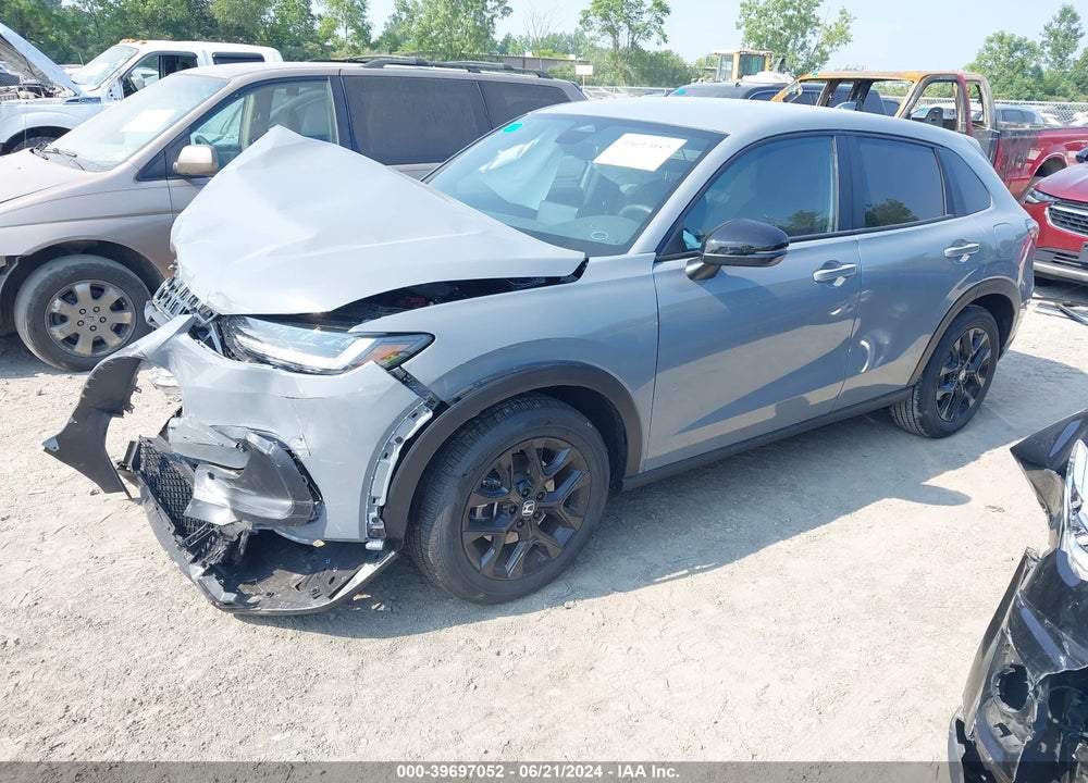 2024 HONDA HR-V AWD SPORT/AWD SPORT W/O BSI VIN: 3CZRZ2H50RM763942