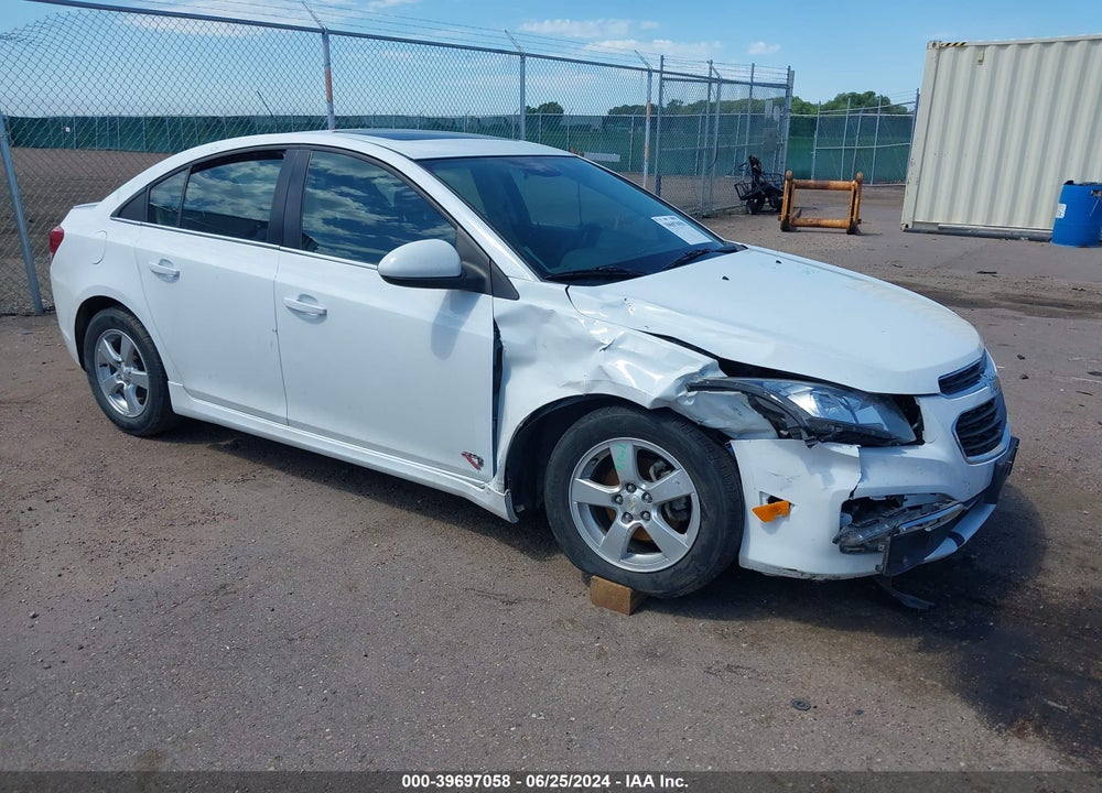 2015 CHEVROLET CRUZE 1LT AUTO VIN: 1G1PC5SB0F7299323