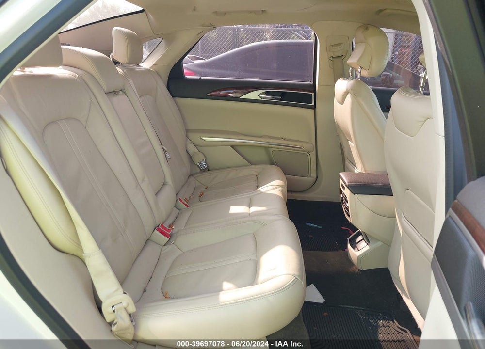 2015 LINCOLN MKZ VIN: 3LN6L2J97FR620410