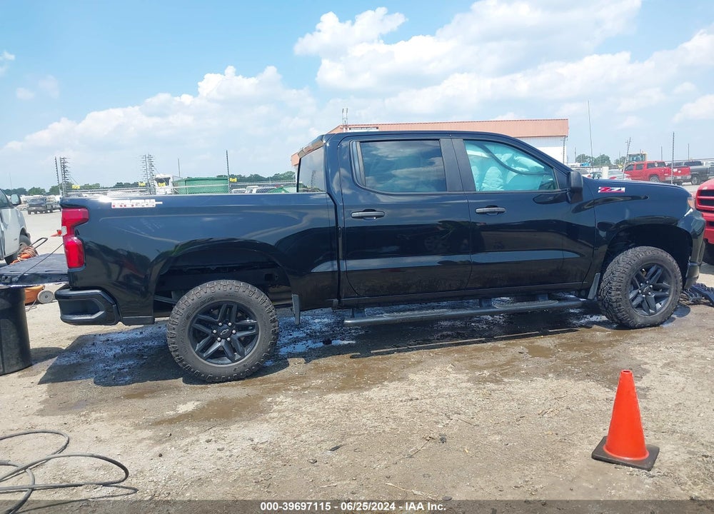 2021 CHEVROLET SILVERADO 1500 4WD SHORT BED CUSTOM TRAIL BOSS VIN: 1GCPYCEF5MZ399706