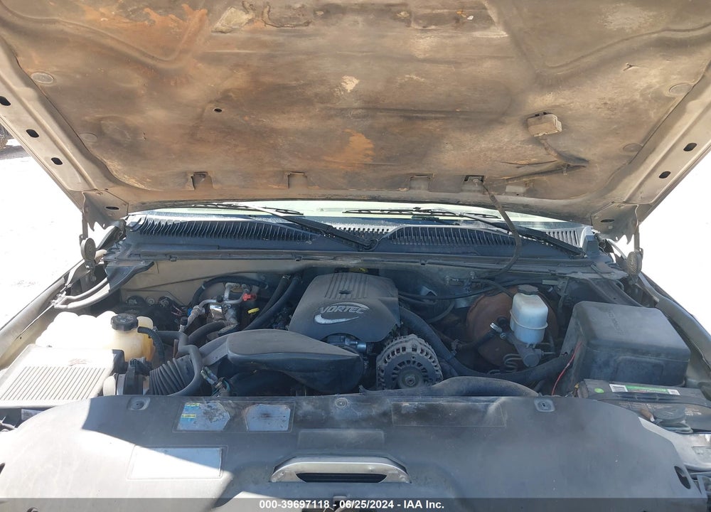 2002 CHEVROLET SILVERADO 1500 LS VIN: 2GCEK19T821157642