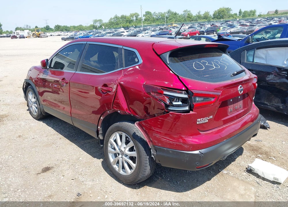 2022 NISSAN ROGUE SPORT S AWD XTRONIC CVT VIN: JN1BJ1AW0NW475203