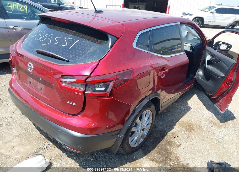 2022 NISSAN ROGUE SPORT S AWD XTRONIC CVT VIN: JN1BJ1AW0NW475203