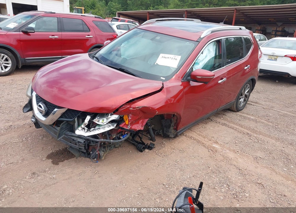 2015 NISSAN ROGUE VIN: 5N1AT2MT2FC897417