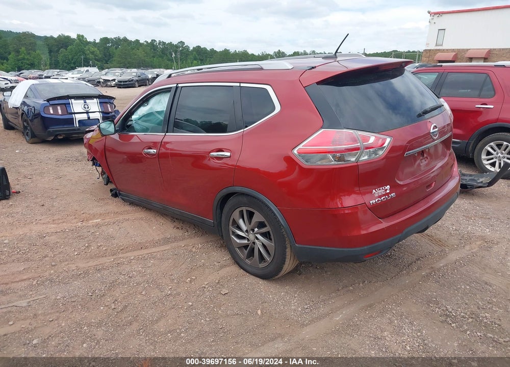 2015 NISSAN ROGUE VIN: 5N1AT2MT2FC897417
