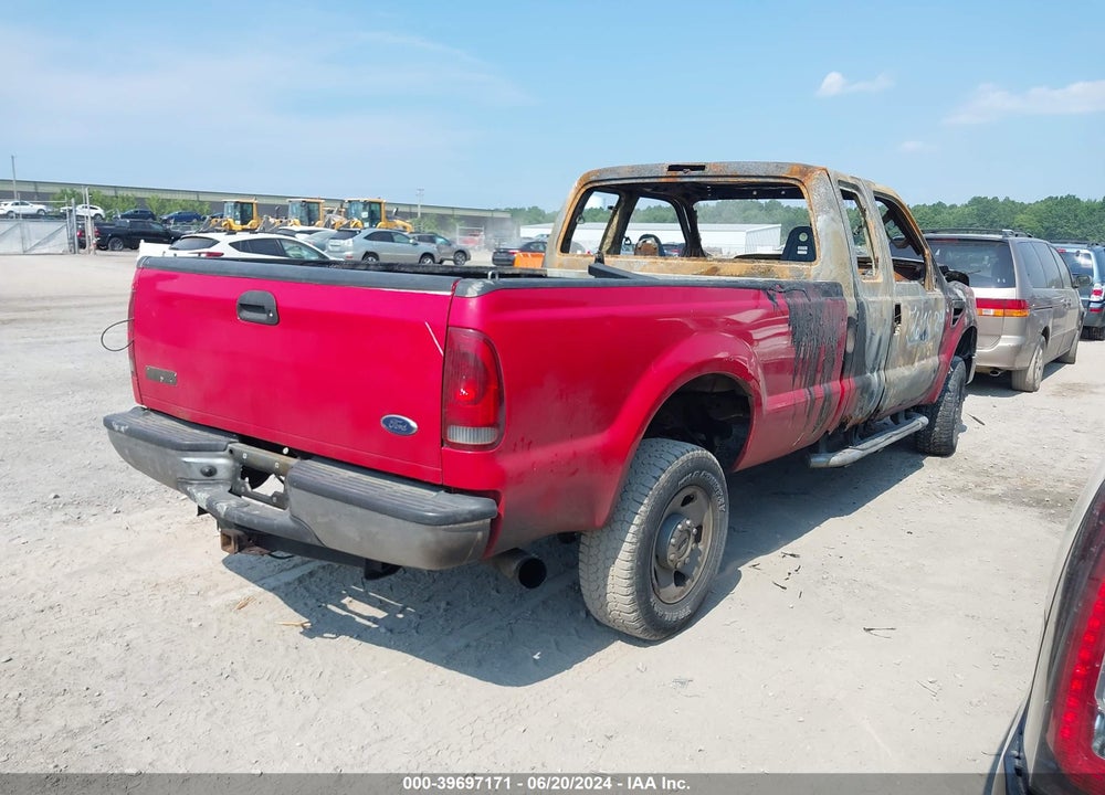 2008 FORD F-350 FX4/LARIAT/XL/XLT VIN: 1FTWX31R48EB55850