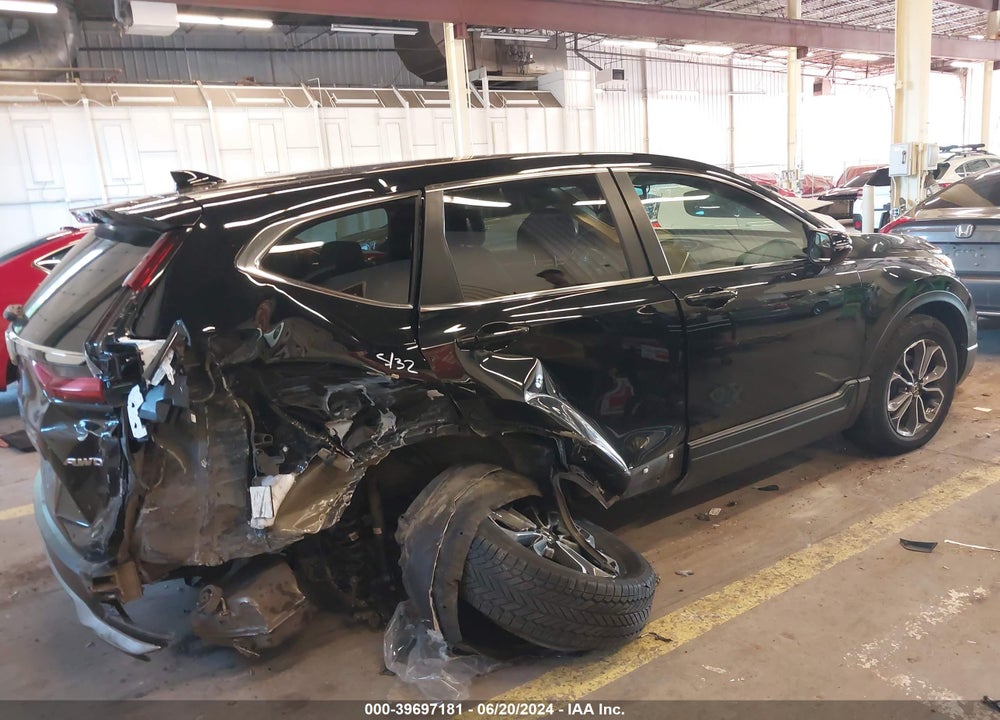 2021 HONDA CR-V AWD EX-L VIN: 2HKRW2H84MH671076