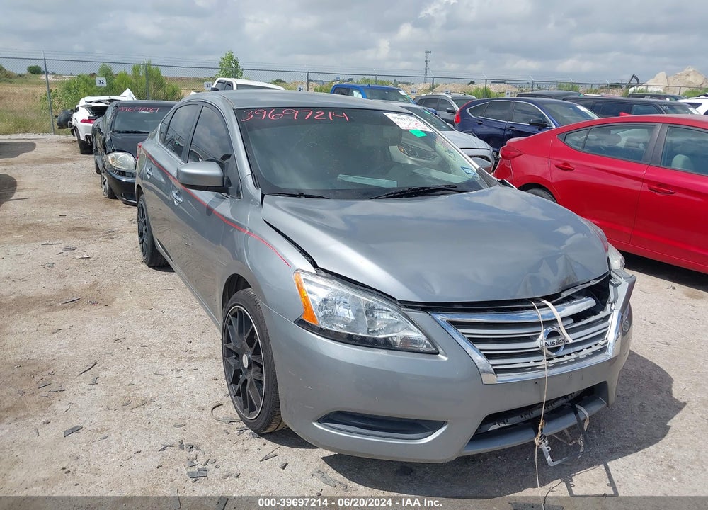 2014 NISSAN SENTRA SV VIN: 3N1AB7AP6EY340952