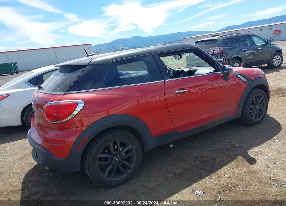 2013 MINI PACEMAN COOPER S VIN: WMWSS5C55DWN49443