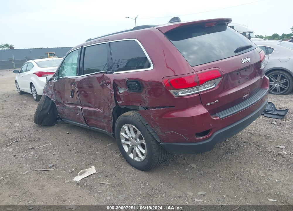 2021 JEEP GRAND CHEROKEE LAREDO E 4X4 VIN: 1C4RJFAG3MC828891