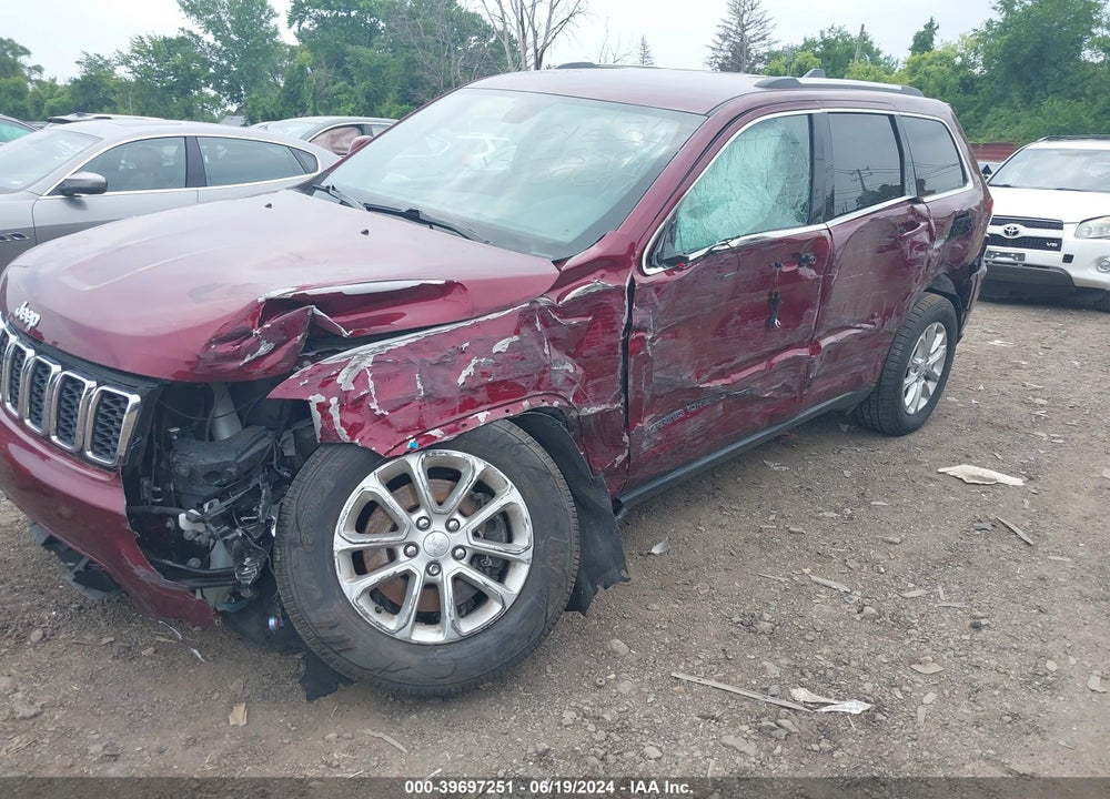 2021 JEEP GRAND CHEROKEE LAREDO E 4X4 VIN: 1C4RJFAG3MC828891