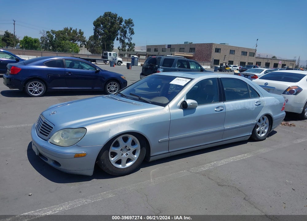 2001 MERCEDES-BENZ S 430 VIN: WDBNG70J21A212847