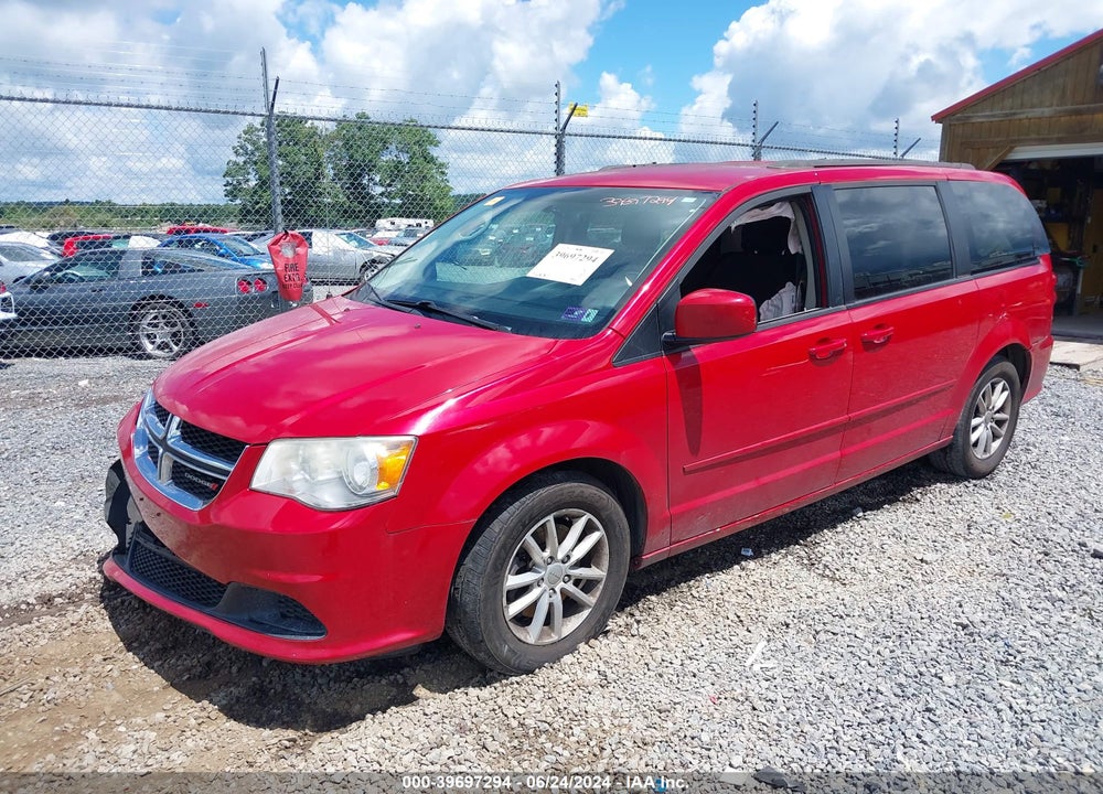 2014 DODGE GRAND CARAVAN SXT VIN: 2C4RDGCGXER388252