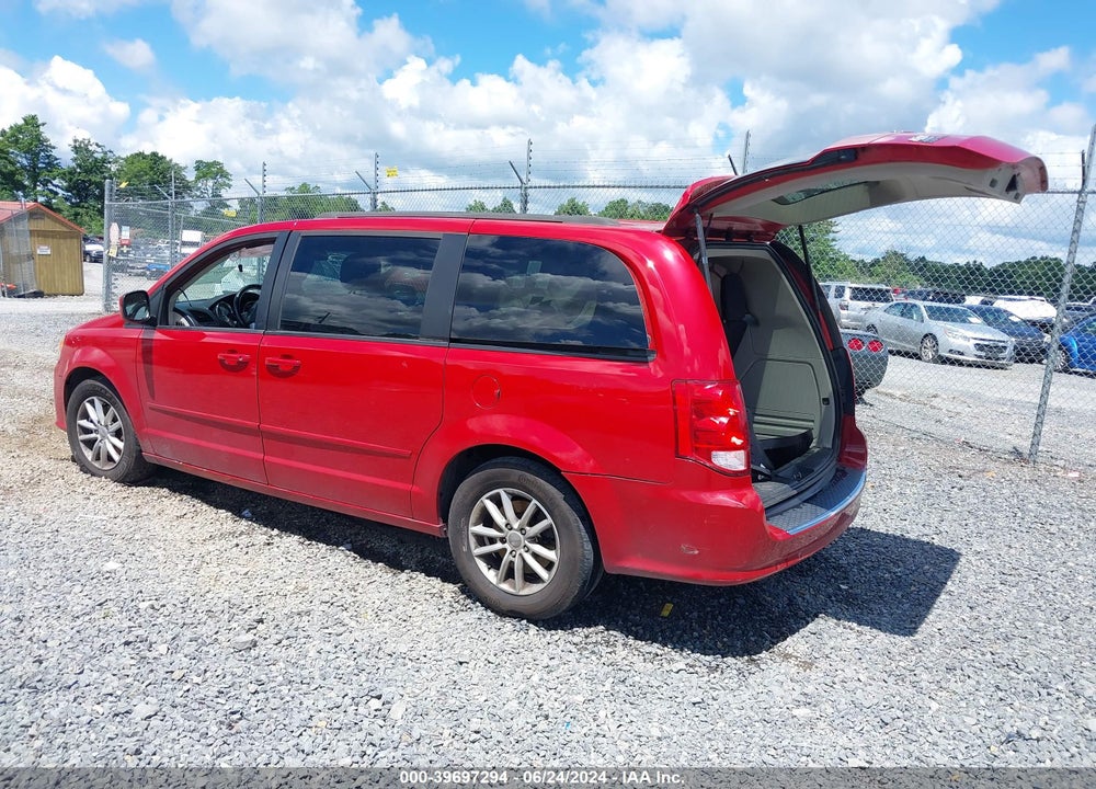 2014 DODGE GRAND CARAVAN SXT VIN: 2C4RDGCGXER388252