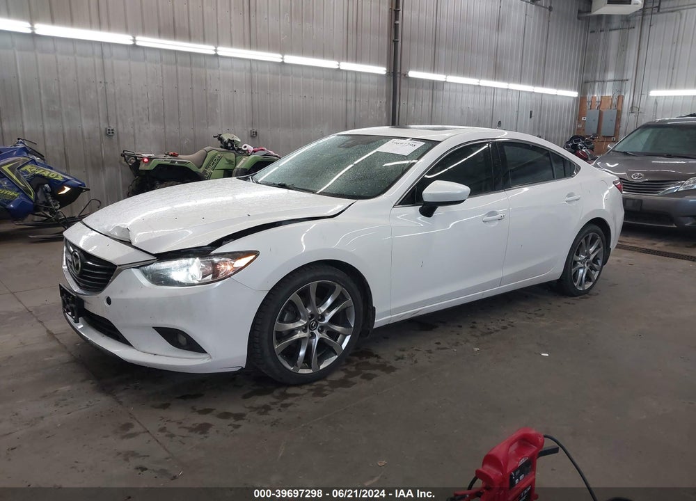 2014 MAZDA 6 I GRAND TOURING VIN: JM1GJ1W58E1109215