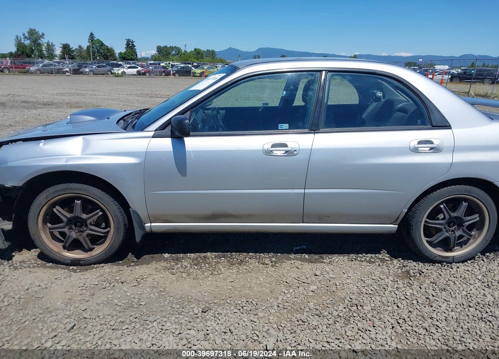 2005 SUBARU IMPREZA 2.5RS VIN: JF1GD67545H501365