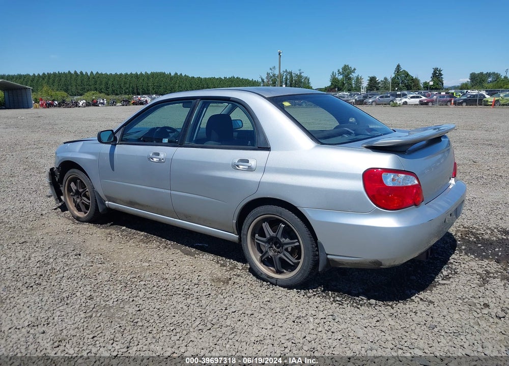 2005 SUBARU IMPREZA 2.5RS VIN: JF1GD67545H501365