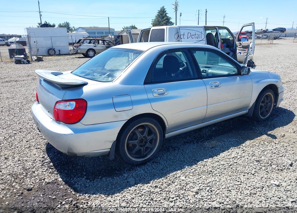 2005 SUBARU IMPREZA 2.5RS VIN: JF1GD67545H501365