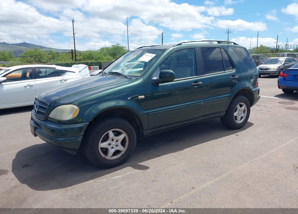 2001 MERCEDES-BENZ ML 320 VIN: 4JGAB54E21A280500