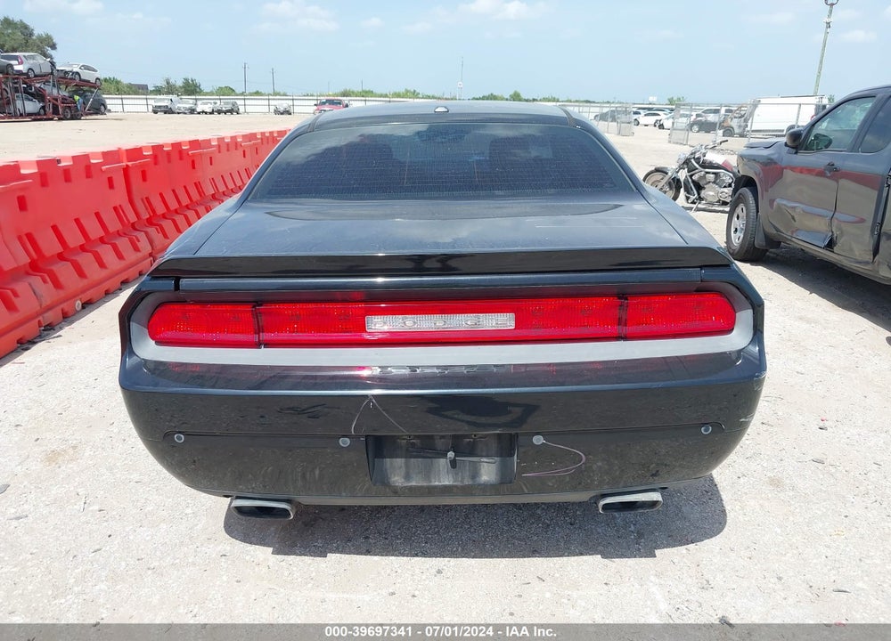 2010 DODGE CHALLENGER R/T VIN: 2B3CJ5DT6AH189652