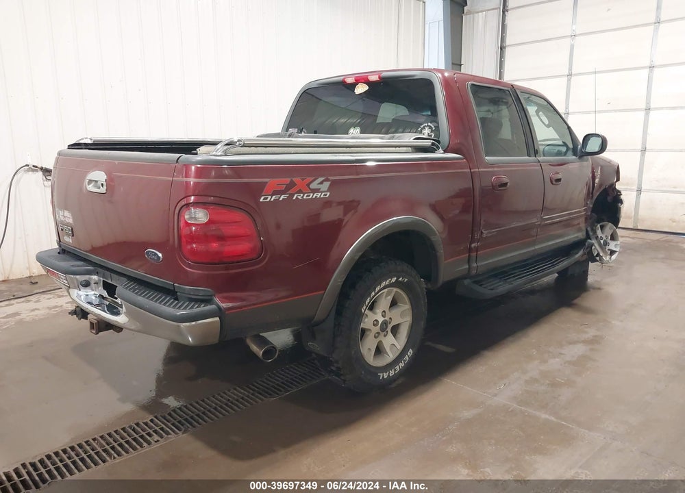 2003 FORD F-150 LARIAT/XLT VIN: 1FTRW08L93KA45306