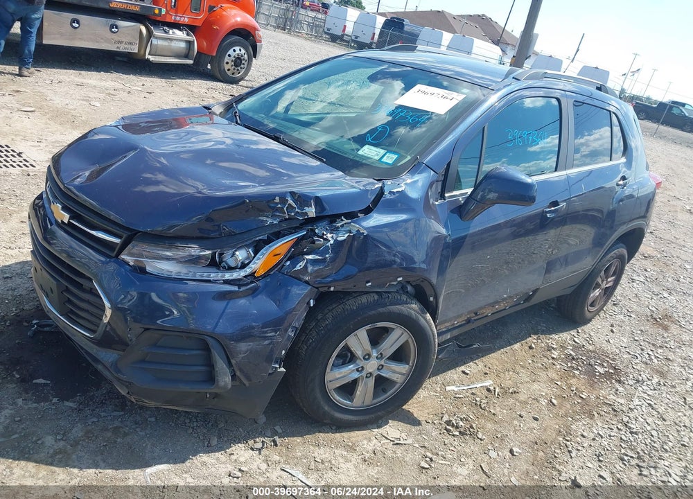 2019 CHEVROLET TRAX LT VIN: 3GNCJPSB4KL309923