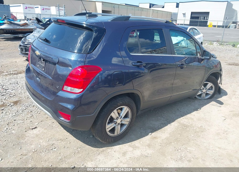 2019 CHEVROLET TRAX LT VIN: 3GNCJPSB4KL309923