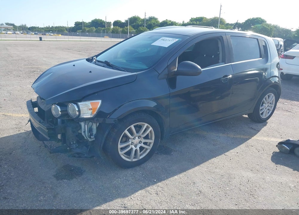 2015 CHEVROLET SONIC LT AUTO VIN: 1G1JC6SH6F4212509