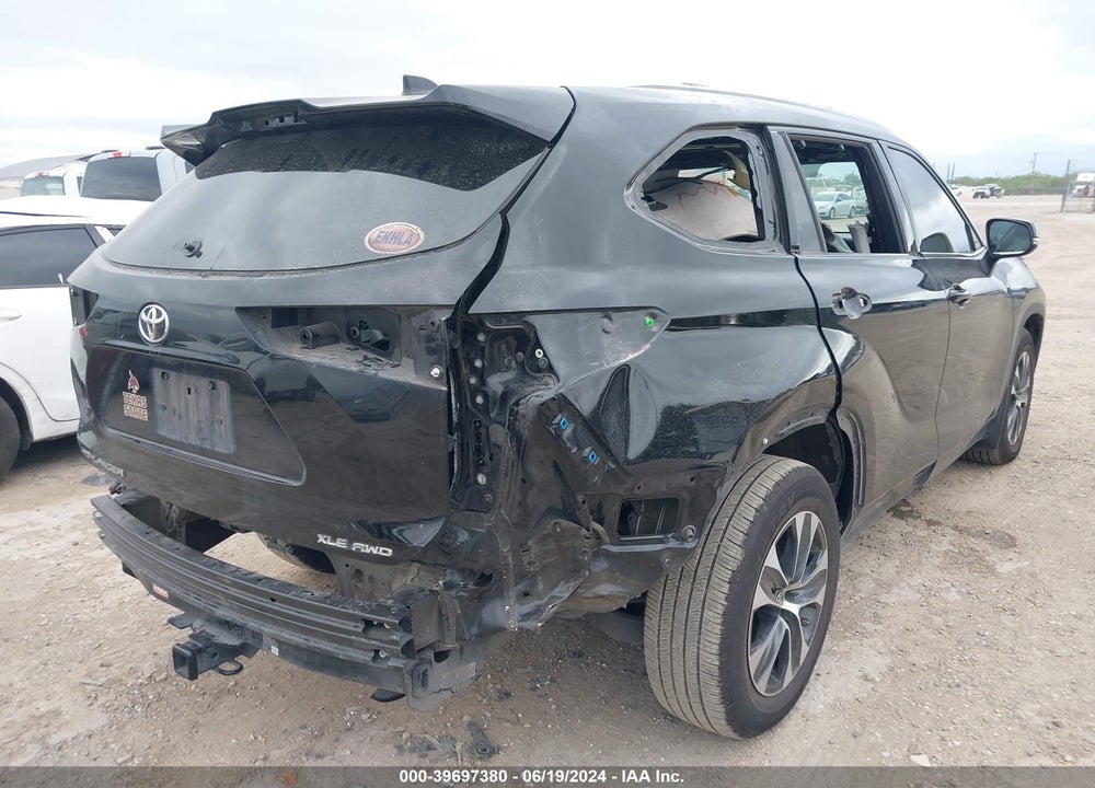 2020 TOYOTA HIGHLANDER XLE VIN: 5TDGZRBH3LS501316
