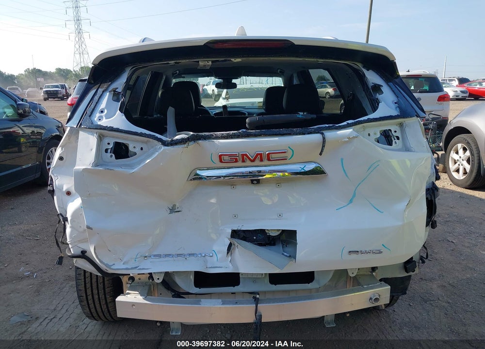 2022 GMC TERRAIN AWD SLT VIN: 3GKALVEV2NL161512