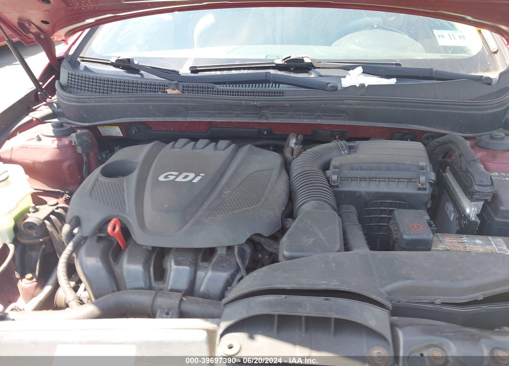 2013 HYUNDAI SONATA GLS VIN: 5NPEB4AC4DH580782