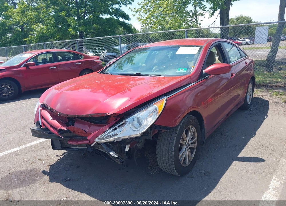 2013 HYUNDAI SONATA GLS VIN: 5NPEB4AC4DH580782